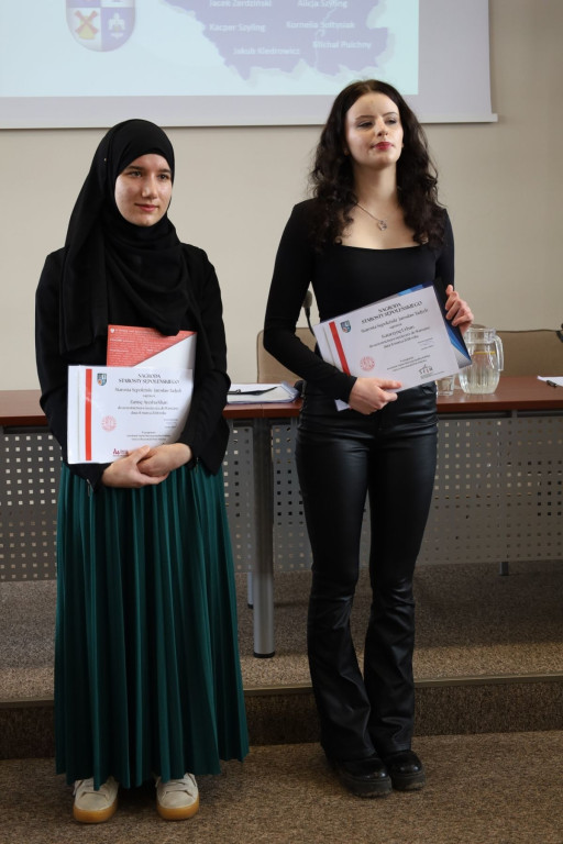 Stypendyści Szkół Ponadpodstawowych w Powiecie Sępoleńskim