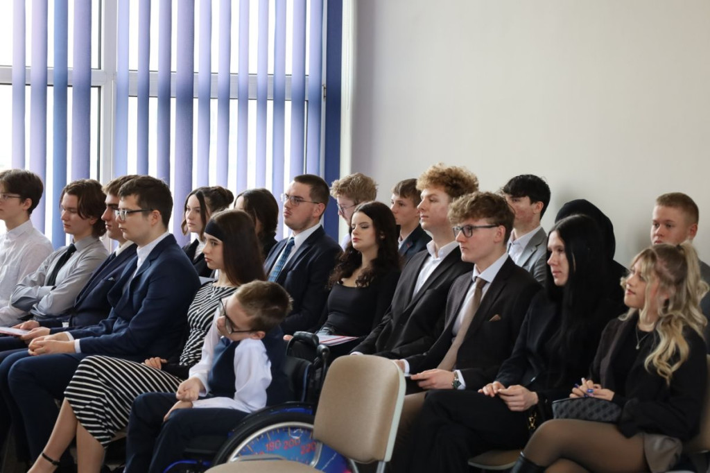 Stypendyści Szkół Ponadpodstawowych w Powiecie Sępoleńskim