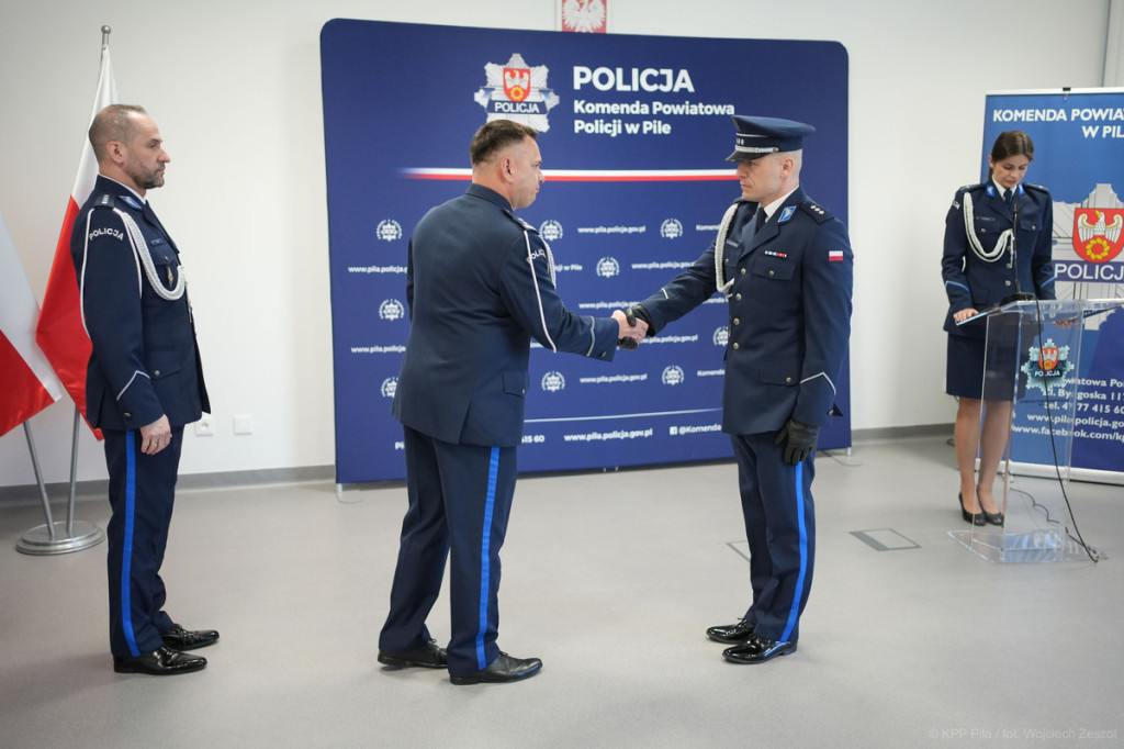 Wprowadzenie Zastępców Komendanta Powiatowego Policji w Pile