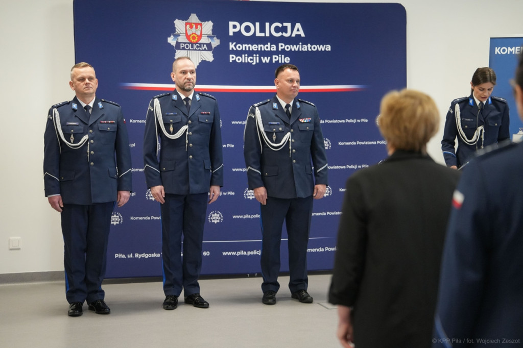 Wprowadzenie Zastępców Komendanta Powiatowego Policji w Pile