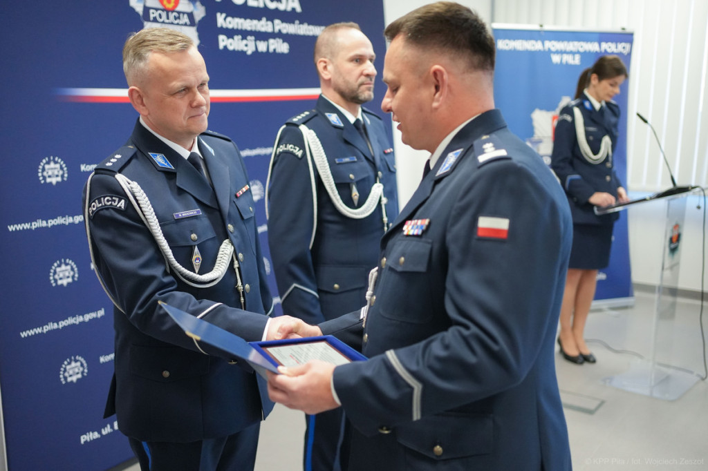 Wprowadzenie Zastępców Komendanta Powiatowego Policji w Pile