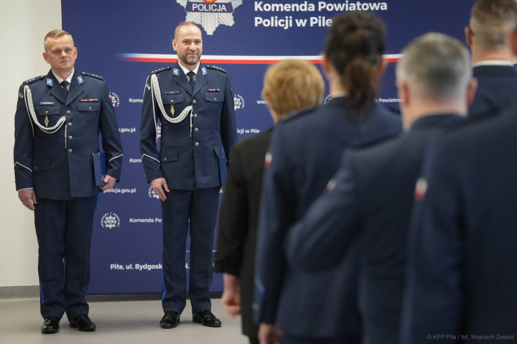 Wprowadzenie Zastępców Komendanta Powiatowego Policji w Pile