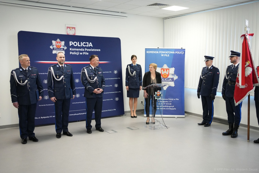 Wprowadzenie Zastępców Komendanta Powiatowego Policji w Pile
