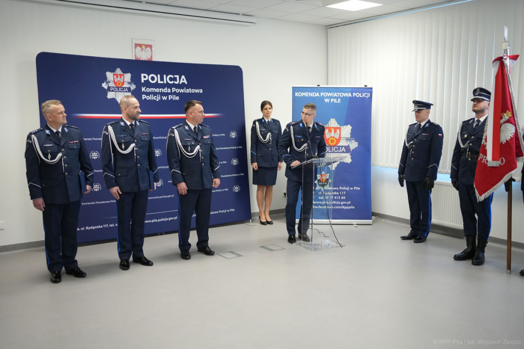 Wprowadzenie Zastępców Komendanta Powiatowego Policji w Pile