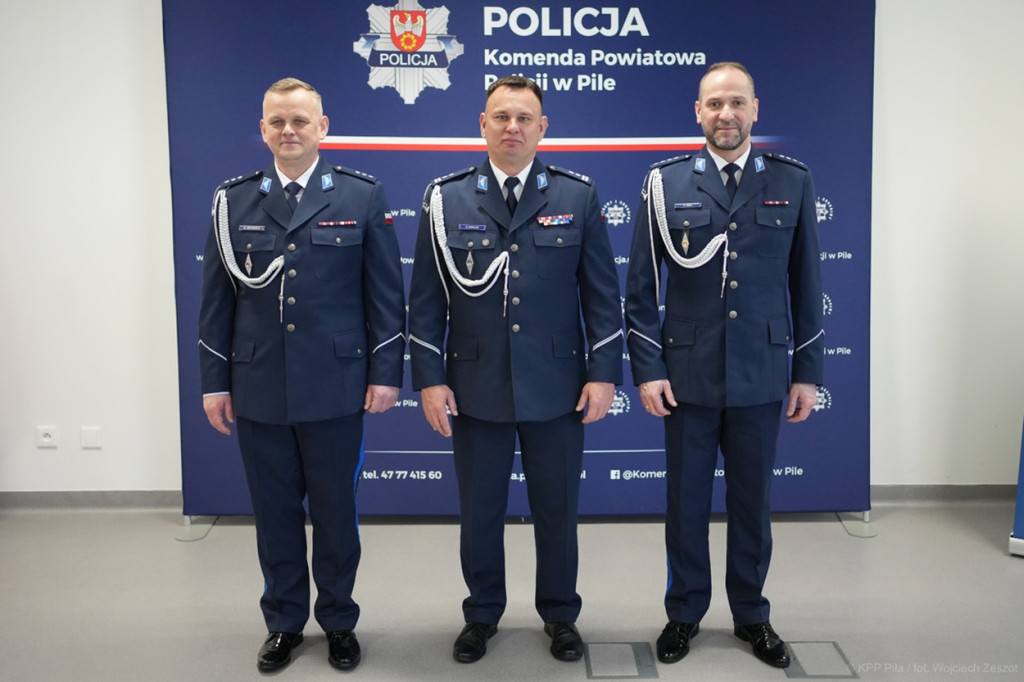 Wprowadzenie Zastępców Komendanta Powiatowego Policji w Pile