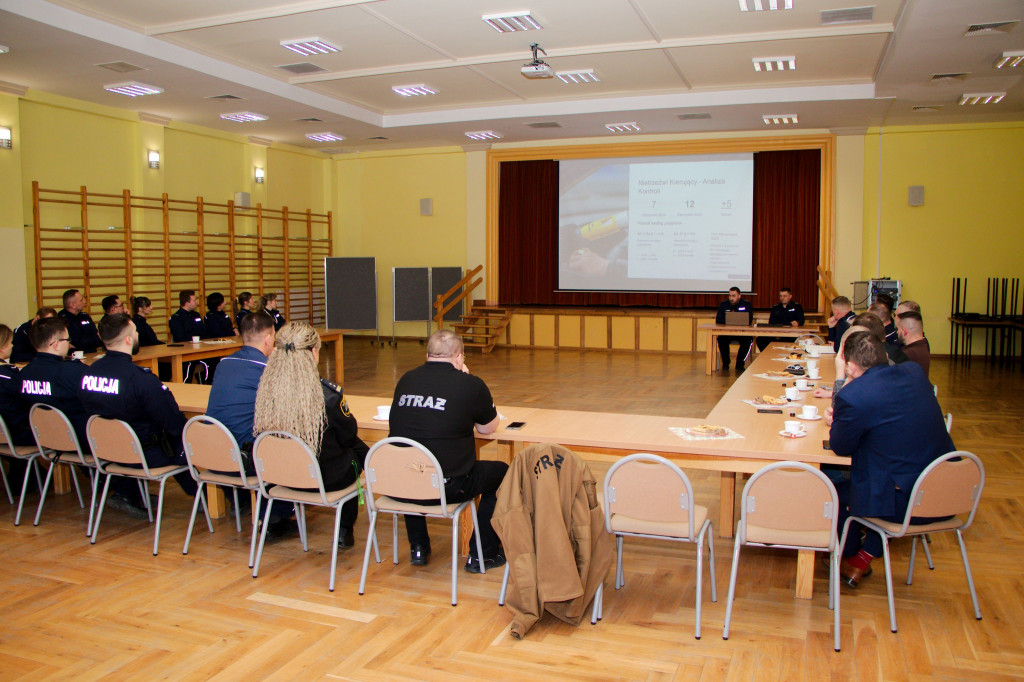 Podsumowali działania Komisariatu Policji w Wyrzysku oraz posterunków w Białośliwiu, Łobżenicy i Wysokiej