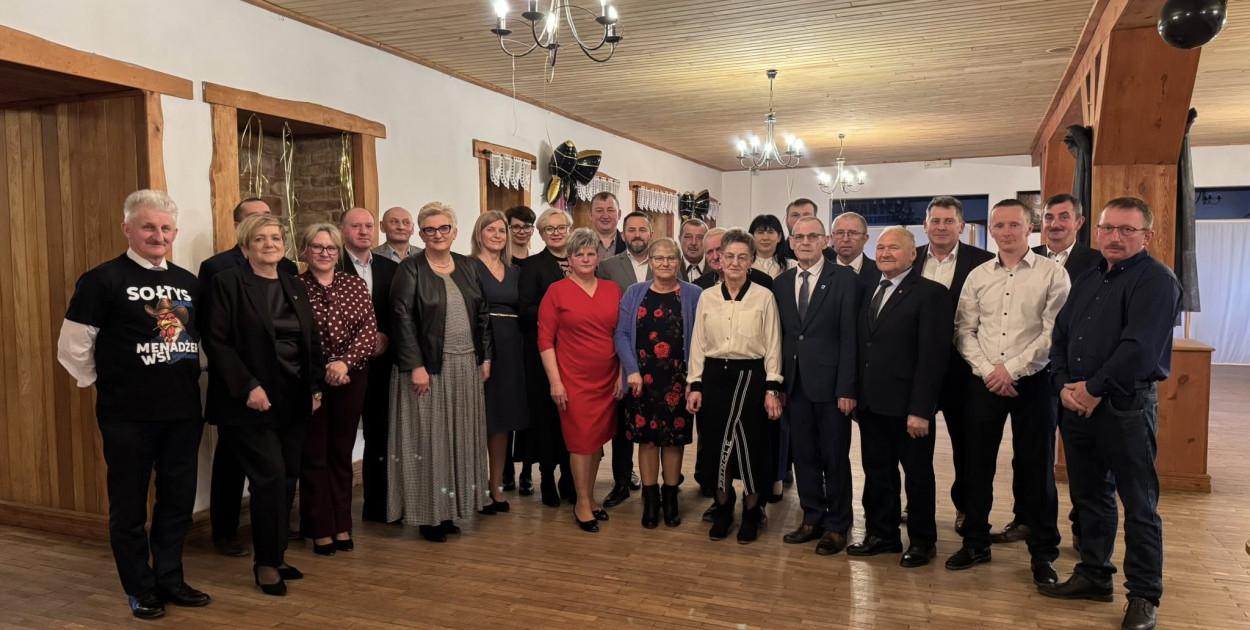 Spotkanie władz Gminy Łobżenica z sołtysami z okazji Dnia Sołtysa