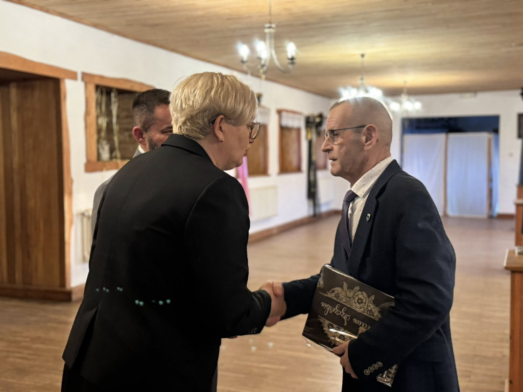 Spotkanie władz Gminy Łobżenica z sołtysami z okazji Dnia Sołtysa