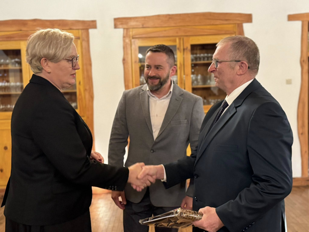 Spotkanie władz Gminy Łobżenica z sołtysami z okazji Dnia Sołtysa