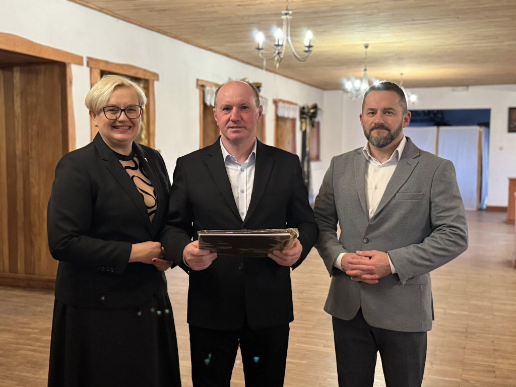 Spotkanie władz Gminy Łobżenica z sołtysami z okazji Dnia Sołtysa