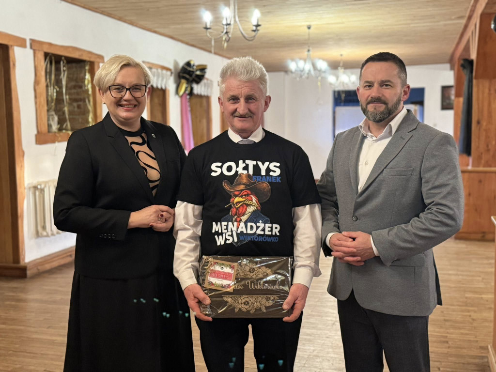 Spotkanie władz Gminy Łobżenica z sołtysami z okazji Dnia Sołtysa