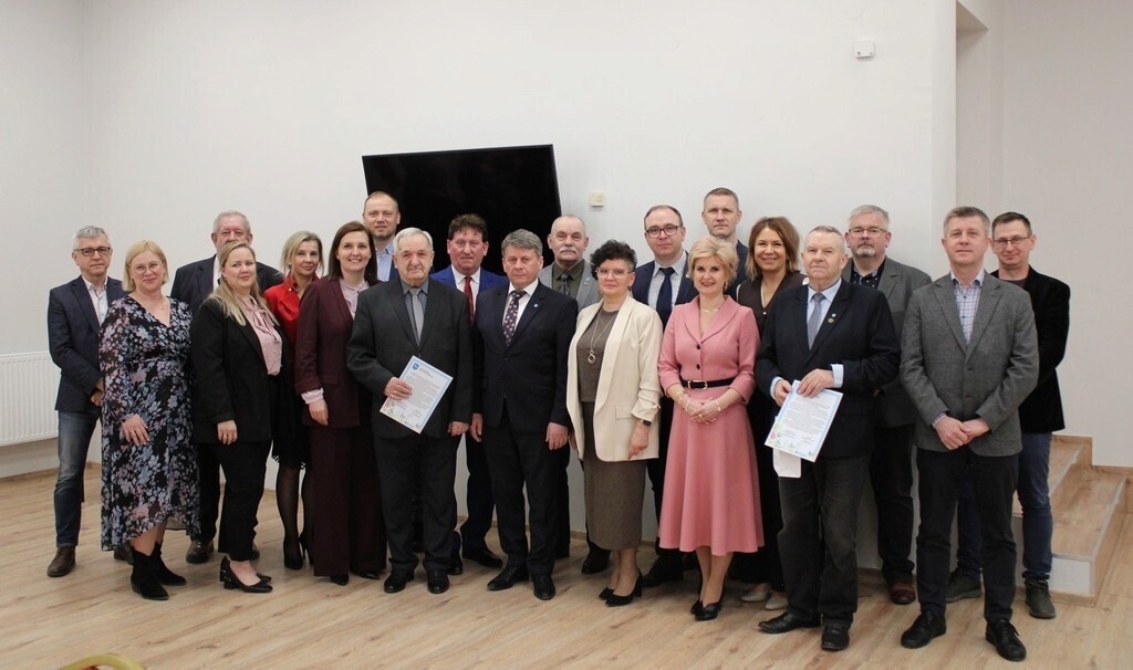 Spotkanie władz Gminy Mrocza z sołtysami z okazji Dnia Sołtysa