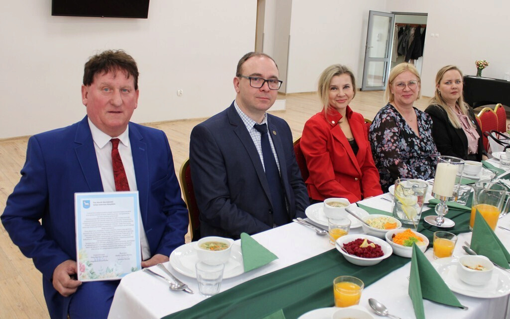 Spotkanie władz Gminy Mrocza z sołtysami z okazji Dnia Sołtysa