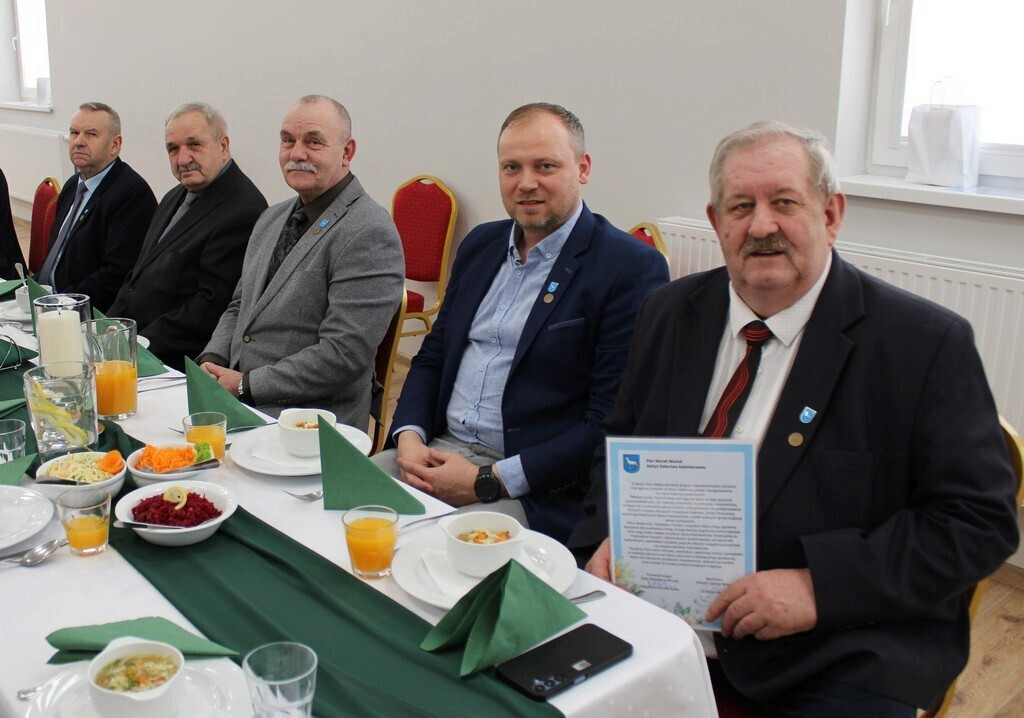 Spotkanie władz Gminy Mrocza z sołtysami z okazji Dnia Sołtysa