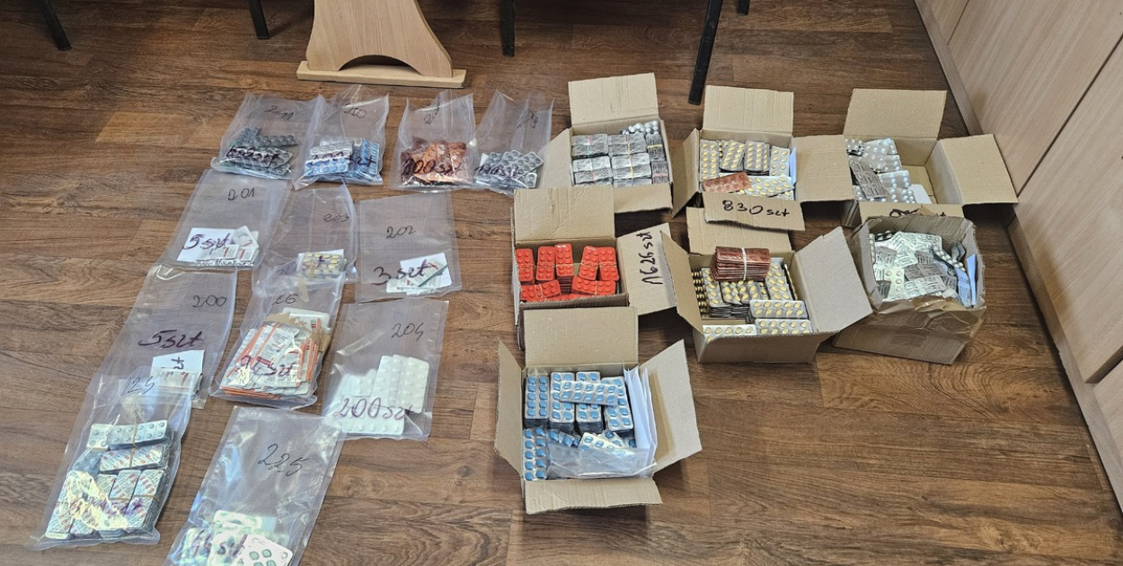 Złotów: Ponad 61 kilogramów narkotyków wartości blisko 5 mln złotych nie trafi do nielegalnego obrotu