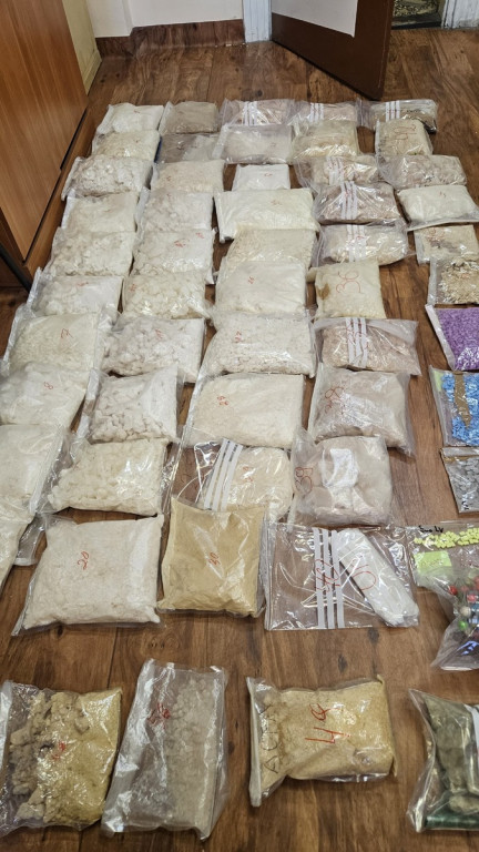 Złotów: Ponad 61 kilogramów narkotyków wartości blisko 5 mln złotych nie trafi do nielegalnego obrotu