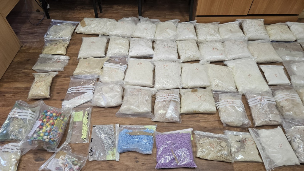 Złotów: Ponad 61 kilogramów narkotyków wartości blisko 5 mln złotych nie trafi do nielegalnego obrotu