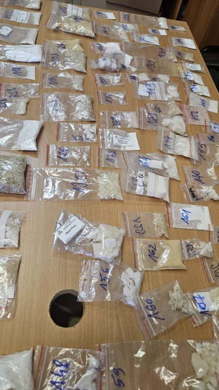 Złotów: Ponad 61 kilogramów narkotyków wartości blisko 5 mln złotych nie trafi do nielegalnego obrotu