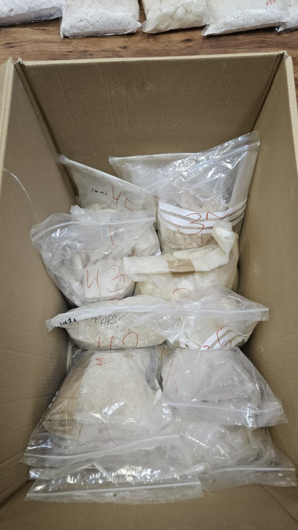 Złotów: Ponad 61 kilogramów narkotyków wartości blisko 5 mln złotych nie trafi do nielegalnego obrotu