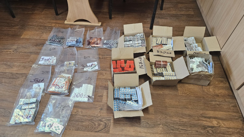 Złotów: Ponad 61 kilogramów narkotyków wartości blisko 5 mln złotych nie trafi do nielegalnego obrotu
