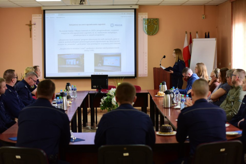 Jastrowie coraz bezpieczniejsze. Policja podsumowała rok 2025