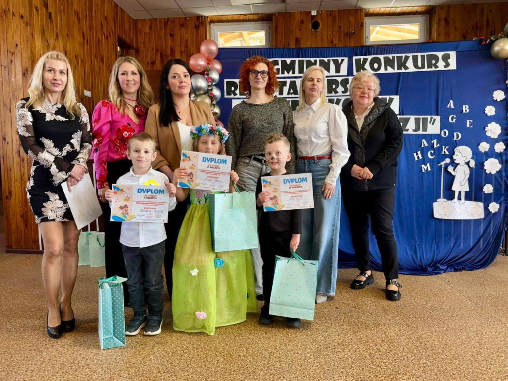 Gmina Wyrzysk: X Gminny Konkurs Recytatorski - Przedszkolak w świecie poezji