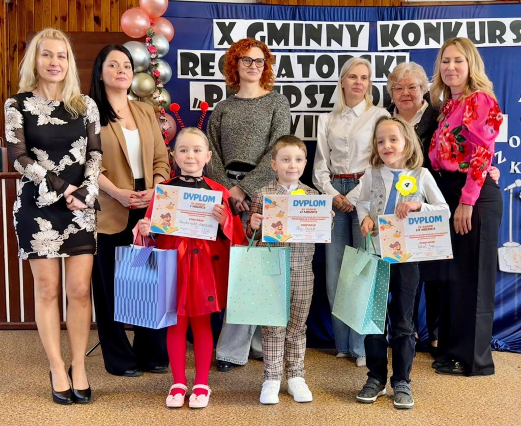 Gmina Wyrzysk: X Gminny Konkurs Recytatorski - Przedszkolak w świecie poezji