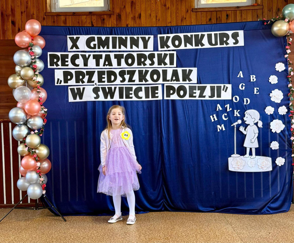Gmina Wyrzysk: X Gminny Konkurs Recytatorski - Przedszkolak w świecie poezji