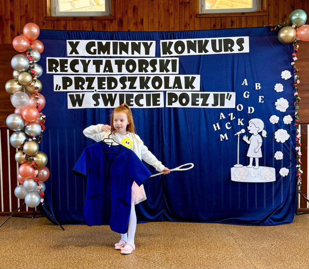 Gmina Wyrzysk: X Gminny Konkurs Recytatorski - Przedszkolak w świecie poezji