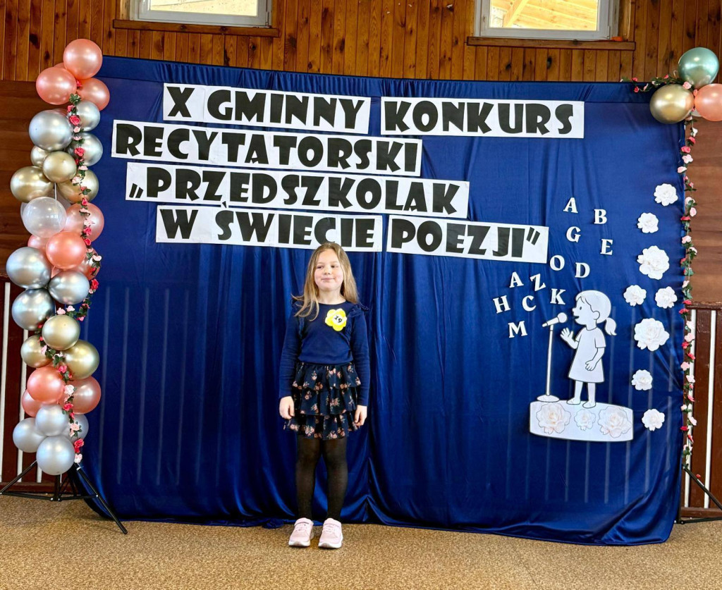 Gmina Wyrzysk: X Gminny Konkurs Recytatorski - Przedszkolak w świecie poezji