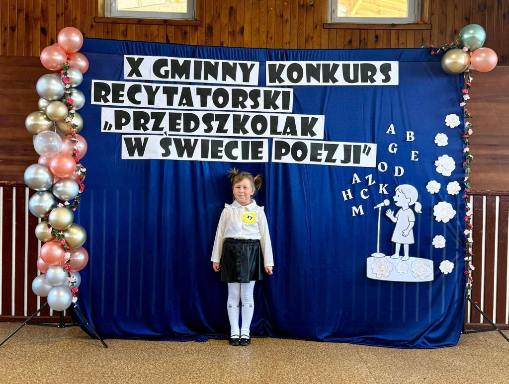 Gmina Wyrzysk: X Gminny Konkurs Recytatorski - Przedszkolak w świecie poezji