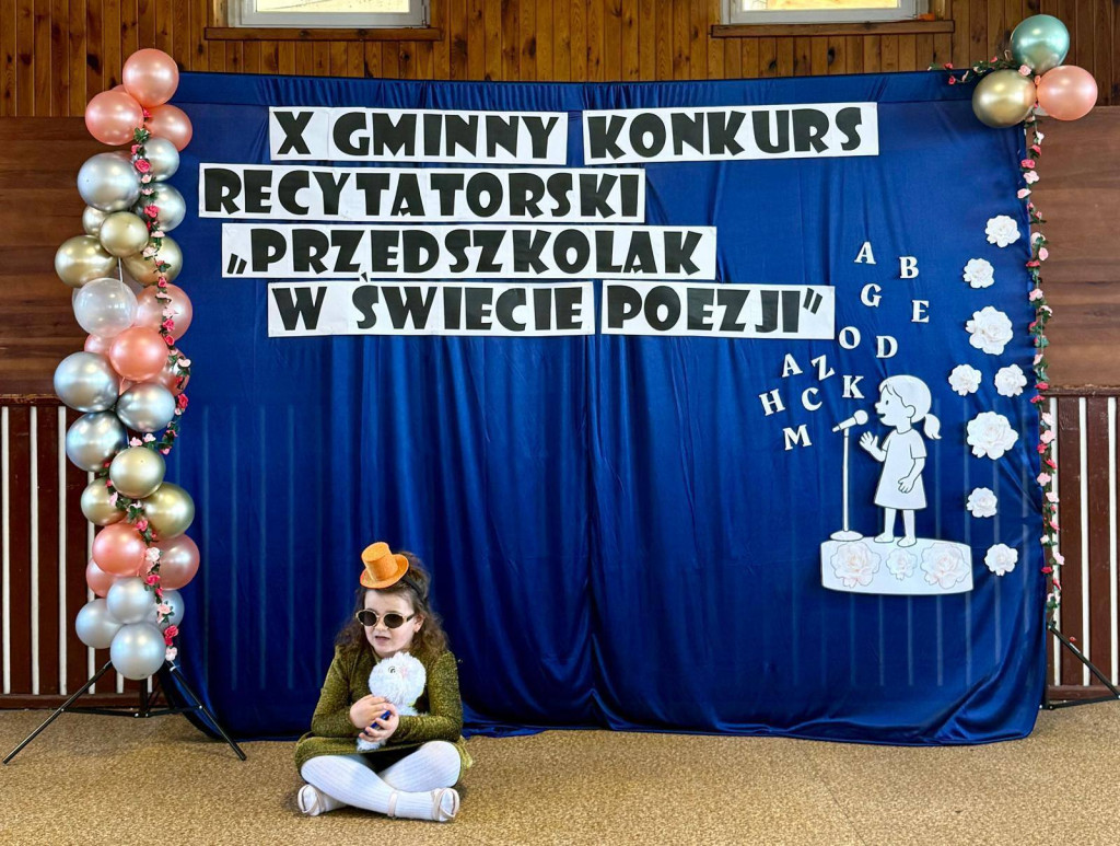 Gmina Wyrzysk: X Gminny Konkurs Recytatorski - Przedszkolak w świecie poezji