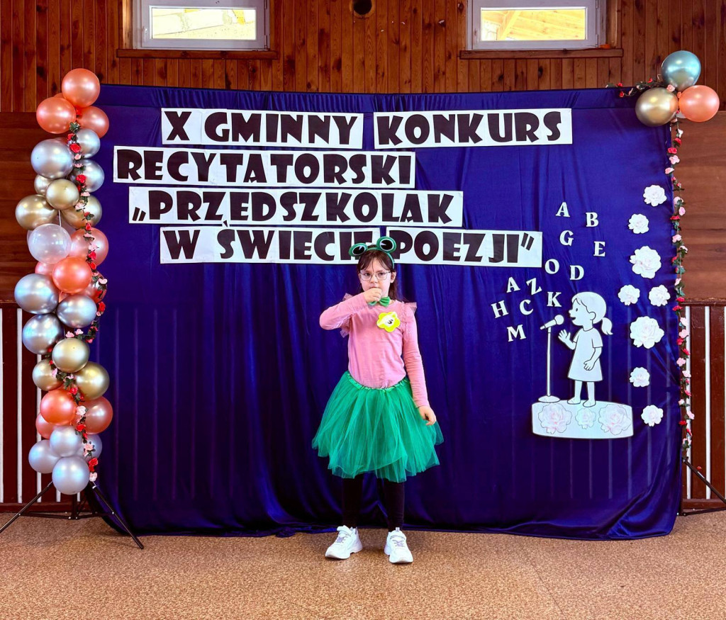 Gmina Wyrzysk: X Gminny Konkurs Recytatorski - Przedszkolak w świecie poezji