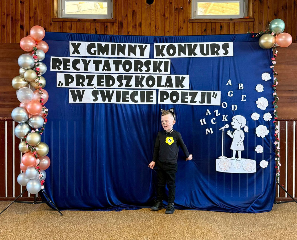 Gmina Wyrzysk: X Gminny Konkurs Recytatorski - Przedszkolak w świecie poezji