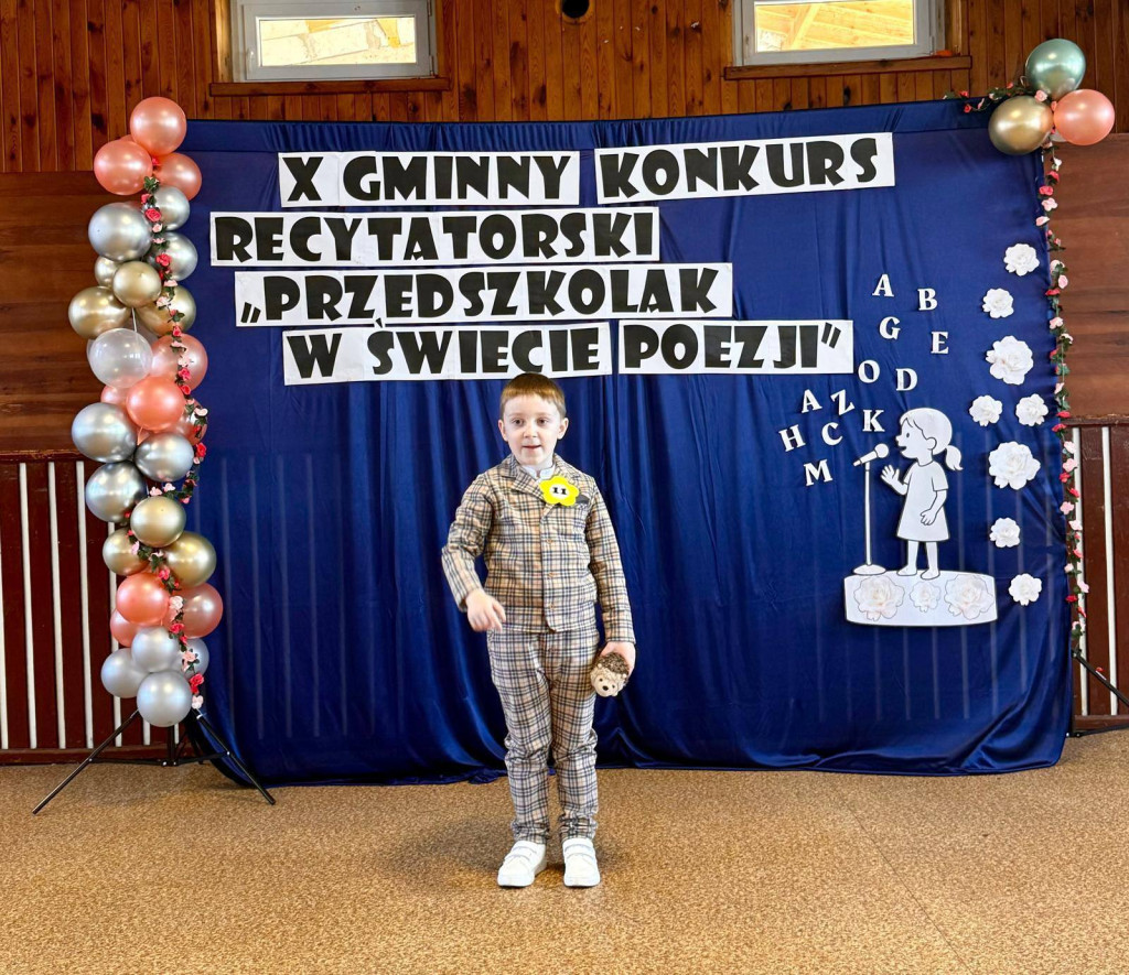 Gmina Wyrzysk: X Gminny Konkurs Recytatorski - Przedszkolak w świecie poezji