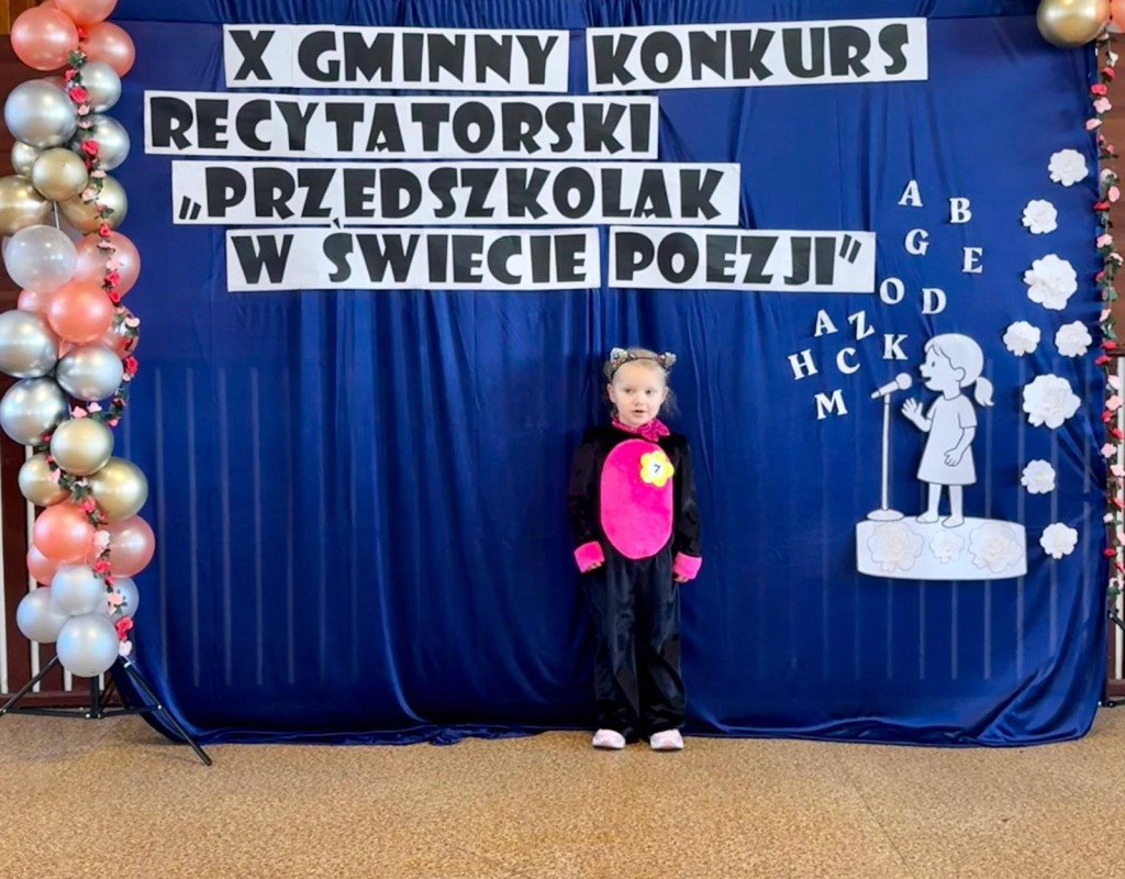 Gmina Wyrzysk: X Gminny Konkurs Recytatorski - Przedszkolak w świecie poezji