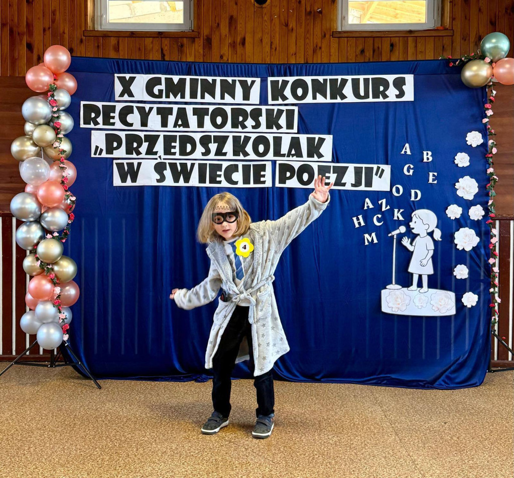 Gmina Wyrzysk: X Gminny Konkurs Recytatorski - Przedszkolak w świecie poezji