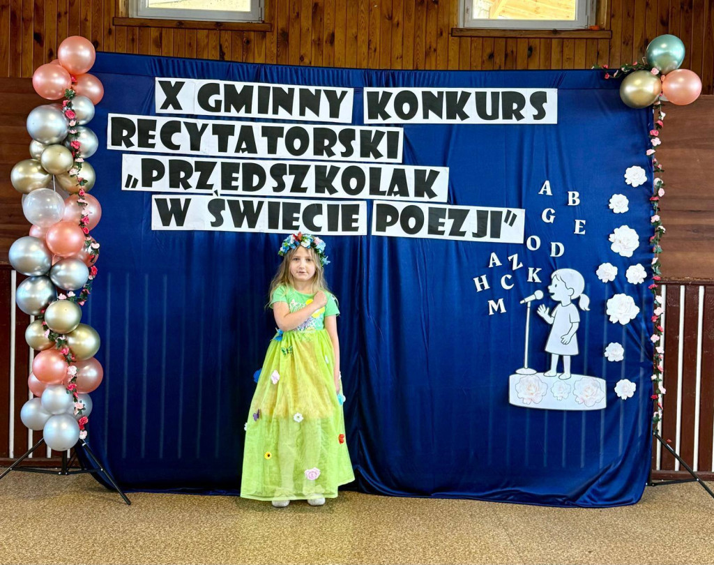 Gmina Wyrzysk: X Gminny Konkurs Recytatorski - Przedszkolak w świecie poezji