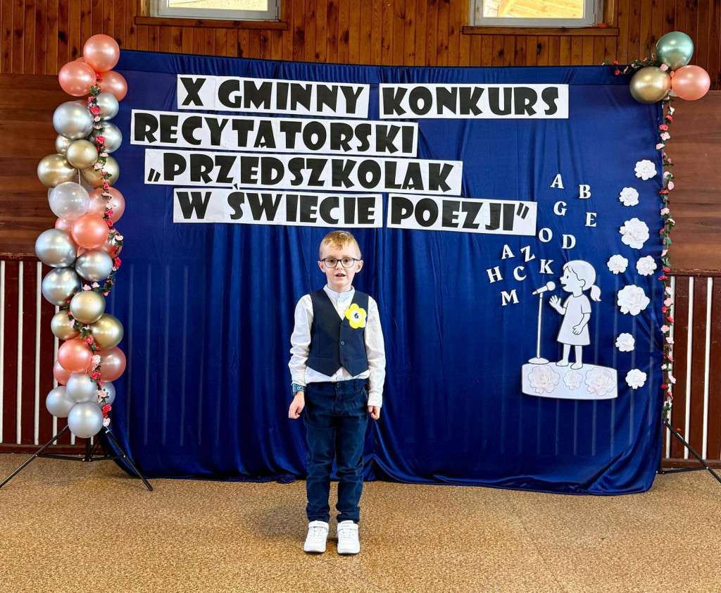 Gmina Wyrzysk: X Gminny Konkurs Recytatorski - Przedszkolak w świecie poezji