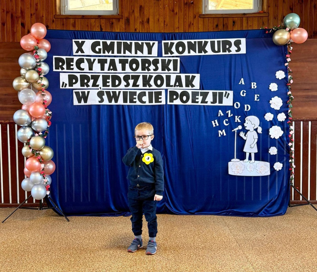 Gmina Wyrzysk: X Gminny Konkurs Recytatorski - Przedszkolak w świecie poezji