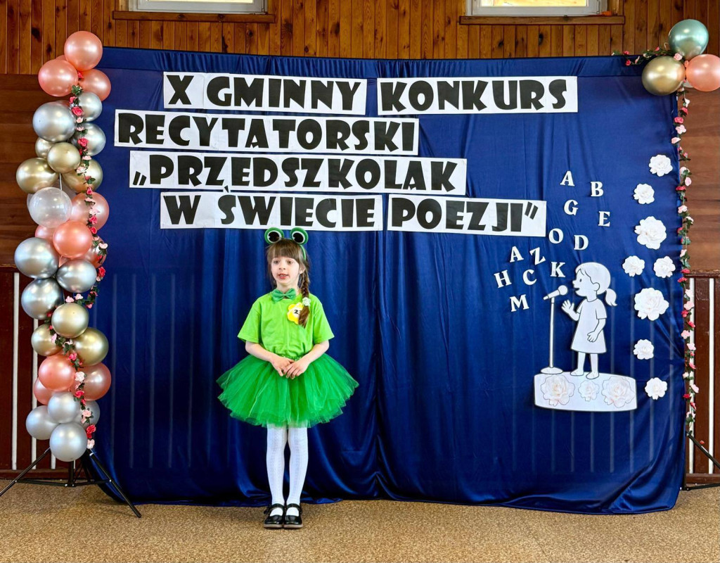 Gmina Wyrzysk: X Gminny Konkurs Recytatorski - Przedszkolak w świecie poezji