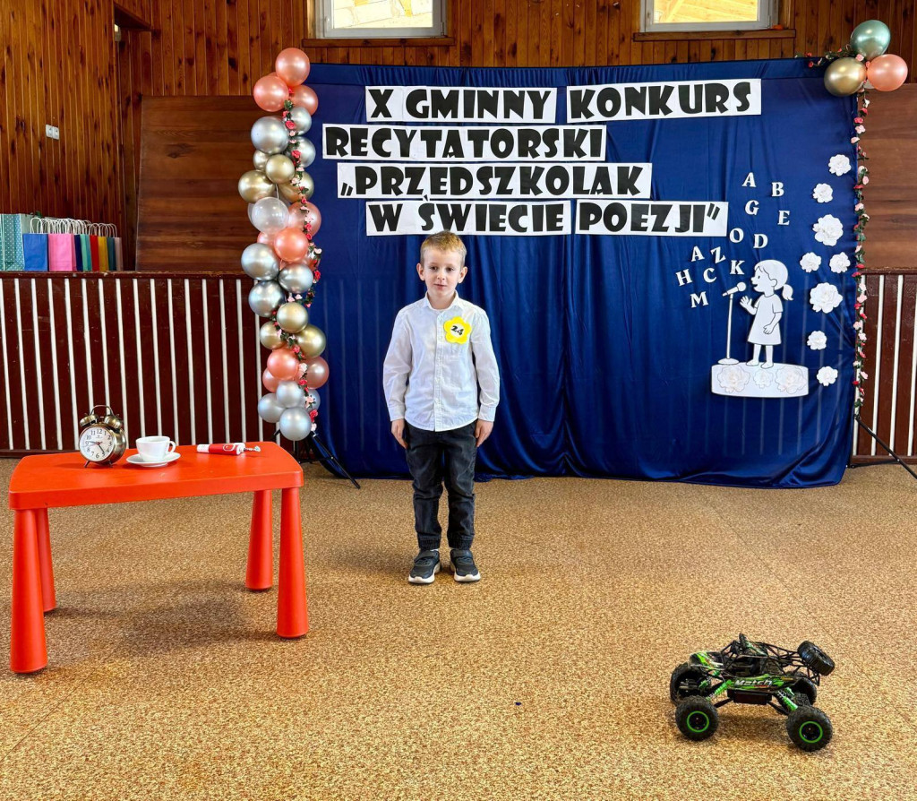 Gmina Wyrzysk: X Gminny Konkurs Recytatorski - Przedszkolak w świecie poezji