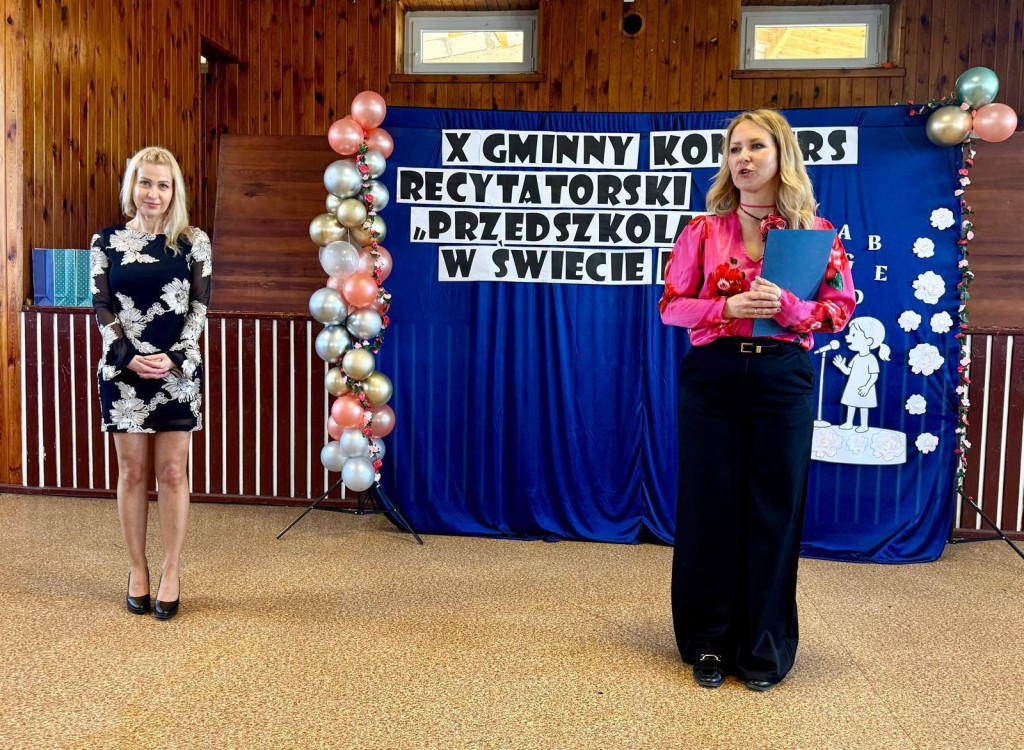 Gmina Wyrzysk: X Gminny Konkurs Recytatorski - Przedszkolak w świecie poezji