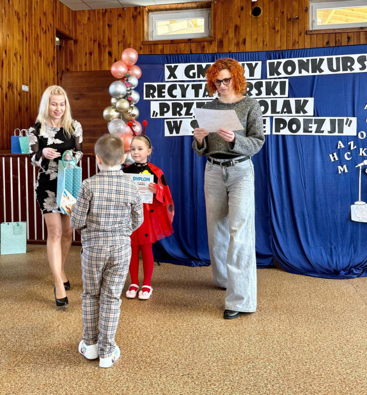 Gmina Wyrzysk: X Gminny Konkurs Recytatorski - Przedszkolak w świecie poezji