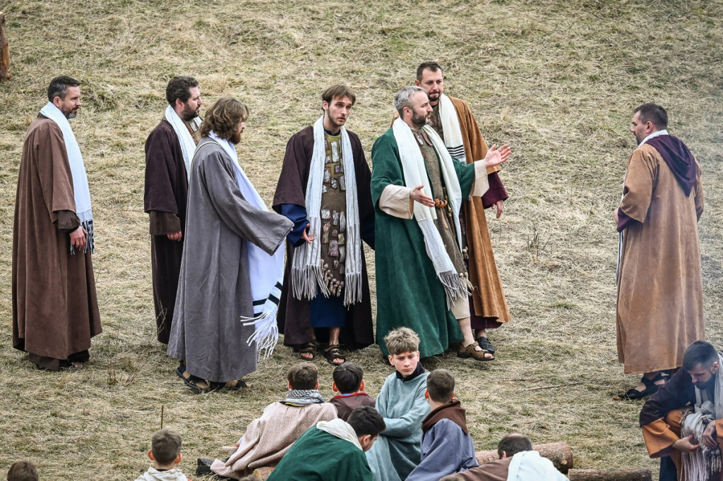 Misterium Męki Pańskiej w bydgoskiej Dolinie Śmierci [FOTO]