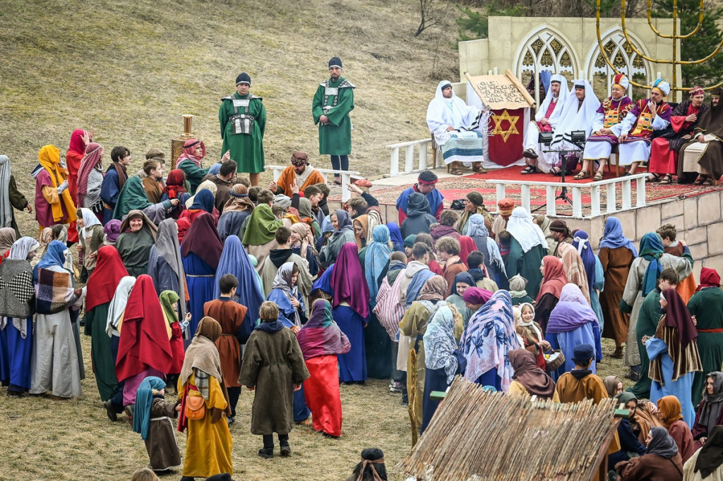 Misterium Męki Pańskiej w bydgoskiej Dolinie Śmierci [FOTO]