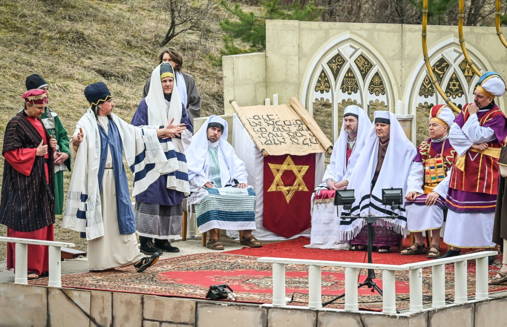 Misterium Męki Pańskiej w bydgoskiej Dolinie Śmierci [FOTO]