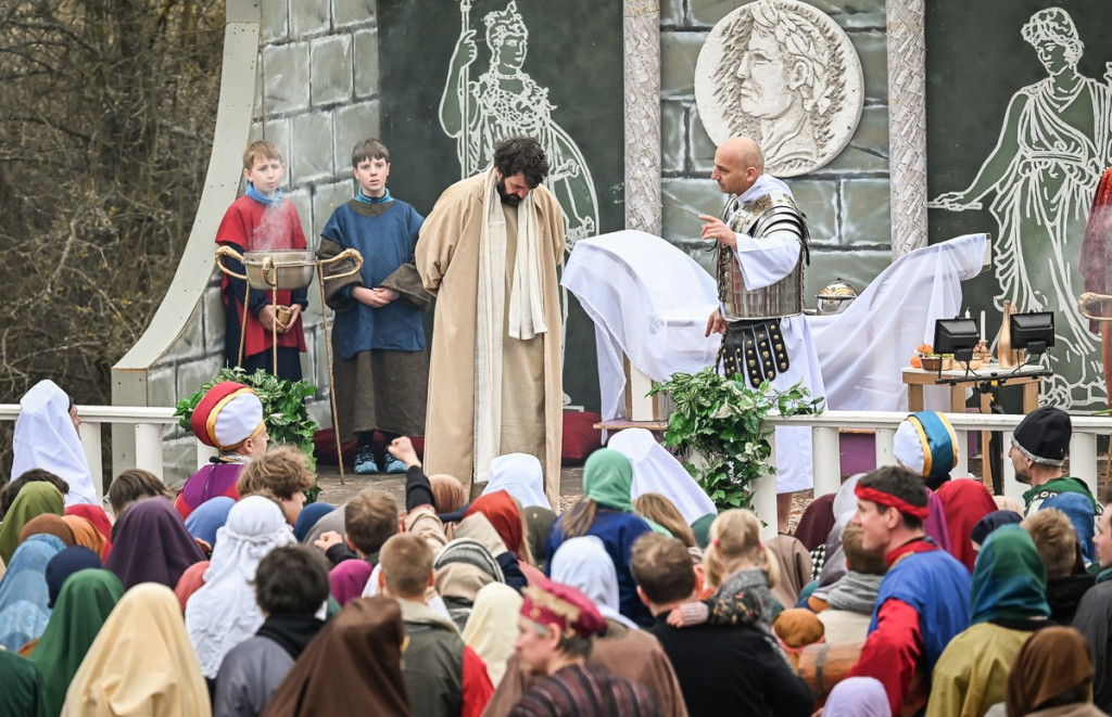 Misterium Męki Pańskiej w bydgoskiej Dolinie Śmierci [FOTO]