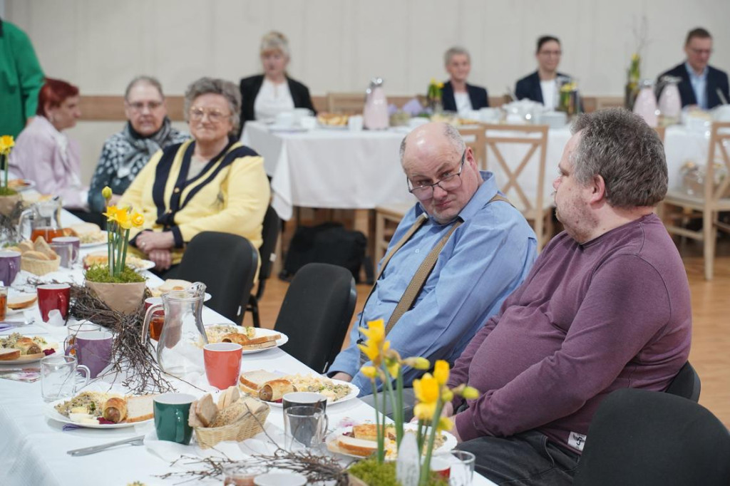 Śniadanie wielkanocne w człuchowskim ŚDS
