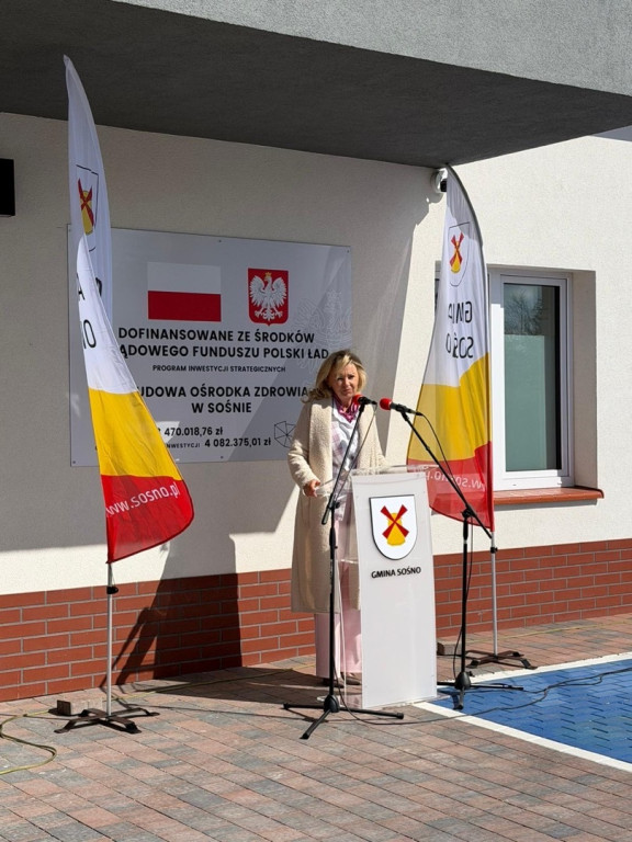 Nowoczesna opieka medyczna w Sośnie. Nowy ośrodek zdrowia oficjalnie otwarty [FOTO]